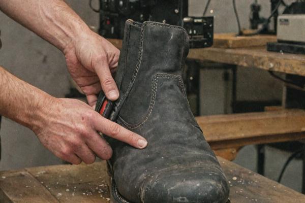 Professional sole replacement process