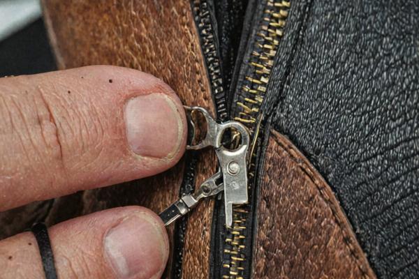 Zipper repair process